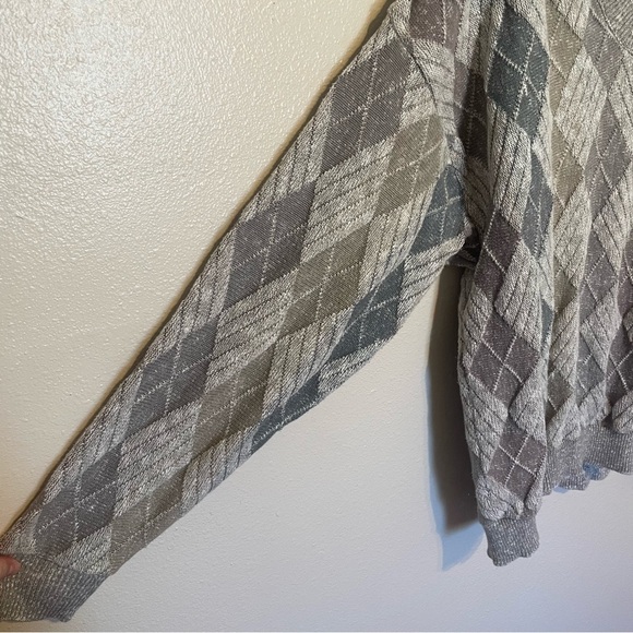 Vintage Shenandoah Argyle Men’s Sweater Size XXL EUC Made In USA - Picture 2 of 5